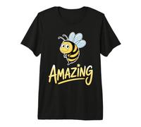 Citazione positiva Bee Amazing Uomini Donne Bambini Maglietta Premium