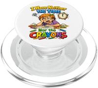 Citazione sarcastica I Have Nither The Time Nor The Crayons PopSockets PopGrip per MagSafe