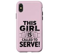Citazione Sorella Missionaria LDS This Girl Called To Serve Custodia per iPhone X/XS