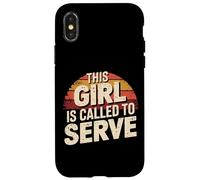 Citazione Sorella Missionaria LDS This Girl Called To Serve Custodia per iPhone X/XS