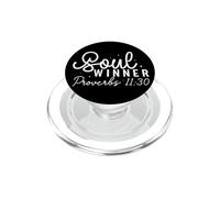 Citazione Spirituale Motivazionale Proverbi 11:30 PopSockets PopGrip per MagSafe