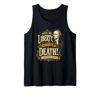 Citazione storica di Patrick Henry Give Me Liberty or Death Canotta