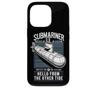 Citazione Submariner Ciao Dall'altra marea U-Boat Submarine Custodia per iPhone 13 Pro