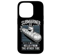 Citazione Submariner Ciao Dall'altra marea U-Boat Submarine Custodia per iPhone 14 Pro