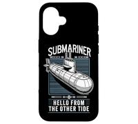Citazione Submariner Ciao Dall'altra marea U-Boat Submarine Custodia per iPhone 16