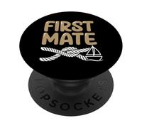 Citazione sulla barca a vela del primo compagno per i proprietari di barche PopSockets PopGrip Adesivo