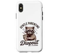 Citazione umoristica di abbandono dei genitori gentili della maternità divertente Custodia per iPhone X/XS