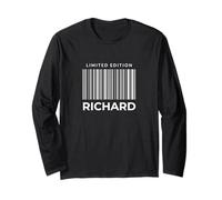 Citazione Umoristica Limitata Richard Name Maglia a Manica