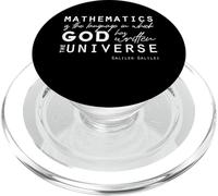 Citazioni cristiane positive Galileo Matematica Dio Universo Regali PopSockets PopGrip per MagSafe