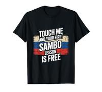 Citazioni di Sambo Mi tocca e la tua prima lezione di sambo è gratuita Maglietta