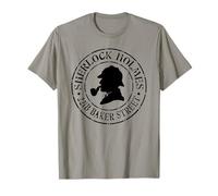 Citazioni di Sherlock Holmes 221B Baker St., detective britannico Maglietta