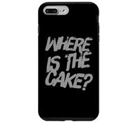 Citazioni divertenti di compleanno It's My Birthday Where's The Cake Custodia per iPhone 7 Plus/8 Plus