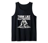 Citazioni divertenti di Jiu Jitsu Pensa come BJJ Fighters BJJ Thinking Canotta
