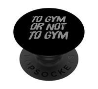 Citazioni divertenti in palestra che è la domanda per la palestra o non per la palestra PopSockets PopGrip Adesivo