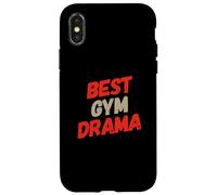Citazioni divertenti in palestra per gli amanti della palestra Allenamenti d"amore Miglior dramma in palestra Custodia per iPhone X/XS