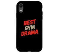 Citazioni divertenti in palestra per gli amanti della palestra Allenamenti d"amore Miglior dramma in palestra Custodia per iPhone XR