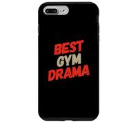 Citazioni divertenti in palestra per gli amanti della palestra Allenamenti d"amore Miglior dramma in palestra Custodia per iPhone 7 Plus/8 Plus