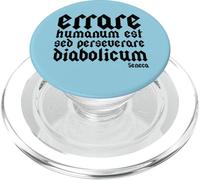 Citazioni latine errare humanum est sed perseverare diabolicum PopSockets PopGrip per MagSafe