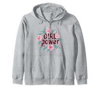 Citazioni motivazionali di Girl Power Be Strong Disegni grafici Felpa con Cappuccio
