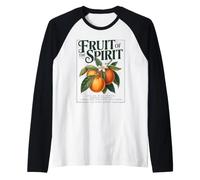 Citazioni Motivazionali sulle Virtù Spirituali Maglia con Maniche Raglan
