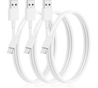 Citelect 3 Pack Long Charging Cable 1 Meter USB Cable Wire - 3 Foot Compatible for iPhone14/13/12/11 Pro/Pro Max/Mini/Plus/iPhone SE