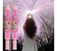 Cithway Firework Water Gun - High Pressure Pull out Watered Guns, Fireworks Style Water Spray Pistol, Summer Pool Beach Party Toys, For Outdoor, Garden, Beach and Pool Party Entertainment (Pink x 2)