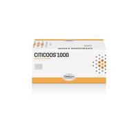 CITICOOS® 1000, Citicolina 1000 mg per il supporto Cognitivo | Omega Pharma | integratore alimentare, citicolina 1 g, L-triptofano, vitamine B3 e B2, protezione cellulare, decadimento cognitivo