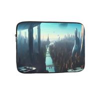 Cities Of The Future - Borsa interna per computer portatile, 25,4 cm, antiurto, adatta per viaggi, ufficio, ecc.