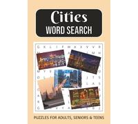 Cities Word Search Puzzle Book: Easy to Read Word Find the about the Metropolis, Megacity, Towns and More