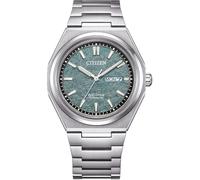 Citizen Orologio Zenshin New Super Titanium Eco Drive Quadrante Verde AW0130-85X