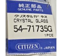 Citizen 54-71735G vetro minerale originale con giunto n.o.s. 4-G03421 12064 ecc