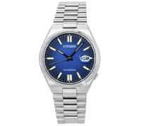 Citizen Abito Automatico Quadrante Blu In Acciaio Inox NJ0151-88L da Uomo