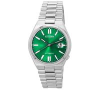 Citizen Abito Automatico Quadrante Verde Acciaio Inox NJ0150-81X 50M da Uomo