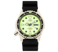 CITIZEN, ,Accessories ,Donna ,Verde ,ONE SIZE Citizen - Ny0040-09W - Divers Automatic 200 mt