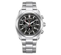Citizen AT2590-59E Cronografo Uomo Eco-Drive Titanio Argento Nero 40 mm