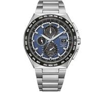 Citizen AT8238-84L Orologio Uomo Eco-Drive Super-Titanio Radio Cronografo 44m...