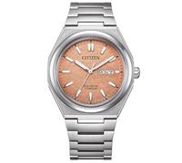 Citizen AW0130-85Z Eco Drive Orologio Uomo Orologio Titanio 10 Bar Analogico Data Argento