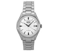 Citizen Orologio automatico in acciaio inossidabile con quadrante bianco NH8391-51A da uomo, argento, argento, Bracciale