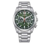 Citizen CA4640-50X Eco-Drive Chronograph Watch - Green Dial