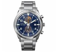 Citizen CA7028-81L Men's Eco-Drive Chronograph, Blue Dial, Stainless Steel Bracelet