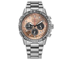 Citizen Eco-Drive Promaster Navihawk CA4664-60X - Orologio da polso in acciaio inossidabile con quadrante in rame, 40 mm