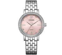 Citizen EL3100-55W Standard Elegant 31mm 5ATM Quarzo Unisex Rosa Argento