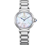 Citizen EM1070-83D Eco-Drive Elegance Donne 30mm Quarzo Bianco, madreperla Ar...