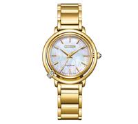 Citizen Orologio Analogico al Quarzo Giapponese Donna con Cinturino in Acciaio Inossidabile EM1092-64D