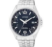 Citizen Mens Analogue Eco-Drive Watch with Stainless Steel Band