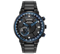 Citizen Men's Black IP Steel Bracelet & Case Eco-Drive Analog Watch CC3038-51E