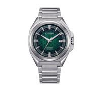 Citizen NB6050-51W Men's Series 8 Automatic Watch, Green Dial, Stainless Steel Bracelet