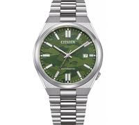 Citizen NJ0159-86X Tsuyosa Automatico 40mm 5ATM Unisex Verde Argento