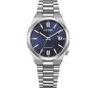 Citizen NJ0200-50M Tsuyosa Automatico 37mm 5ATM Unisex Blu Argento Cinturino ...