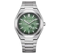 CITIZEN NK5020 Orologio automatico da uomo Zenshin 60 Super Titanium con cinturino in titanio e vetro zaffiro, verde